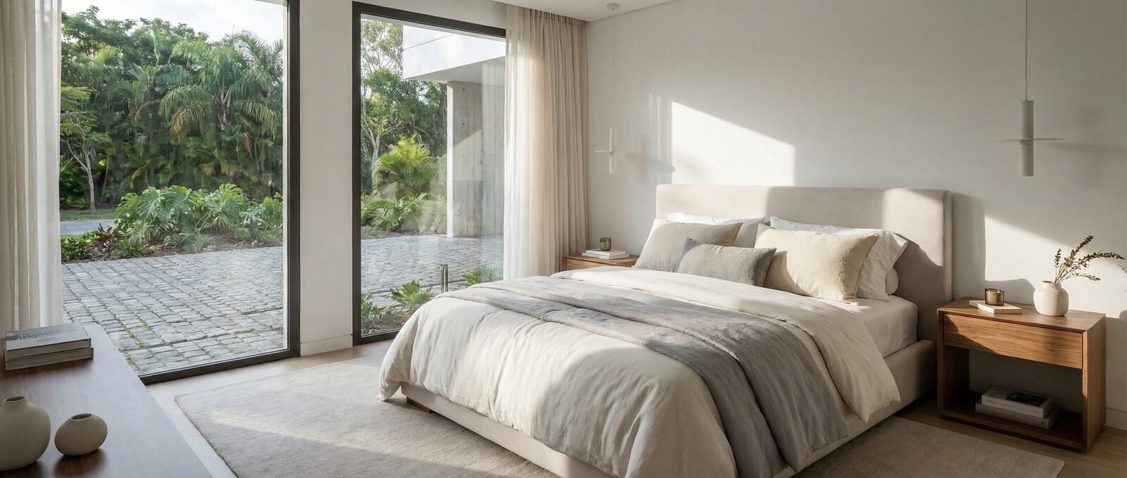 Visualización de dormitorio suite